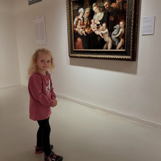 Oranžoví v galerii